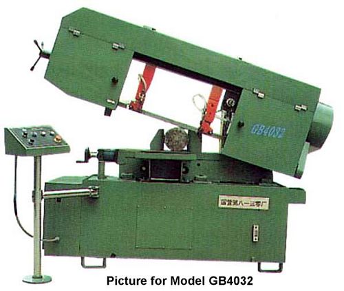 China GB4025 Semi-Automatic Bandsaw
