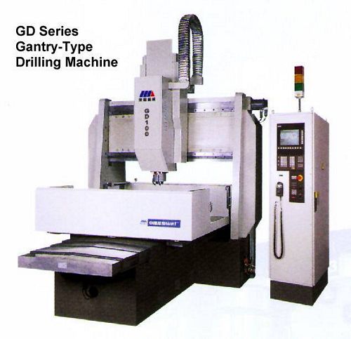 China GD100x12 CNC Gantry-Type Drilling Machine