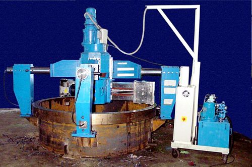 India FF1500 OD Clamping Portable Facing Machine