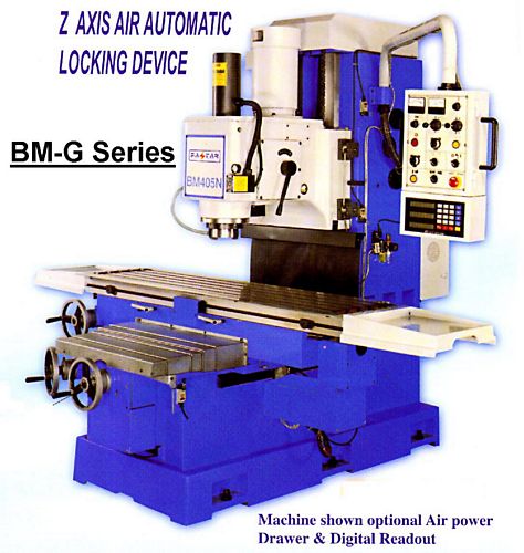 Taiwan BM-1357G Bed Type Milling Machine