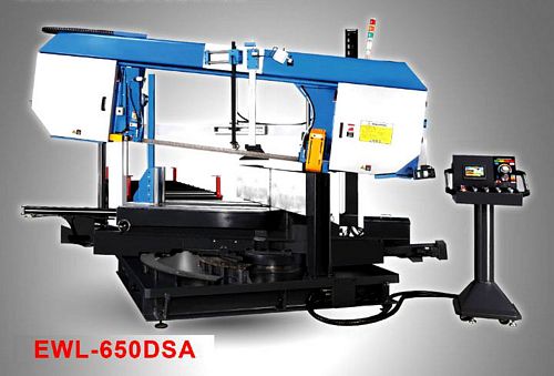 Taiwan EWL-650DSA Semi-Auto Bandsaw