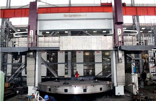 China CQK52160 CNC Double Column Vertical Lathe