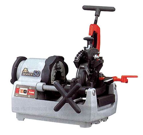 Asada Beaver 50 Portable Pipe & Bolt Threading Machine