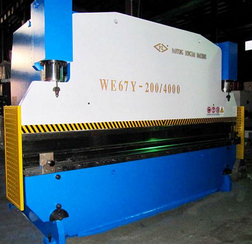 China WE67Y-200/4000 Pressbrake