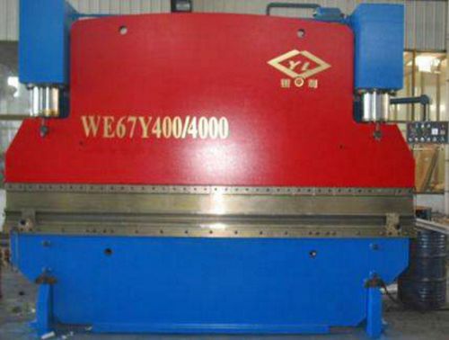 China WE67Y-400/4000 Pressbrake