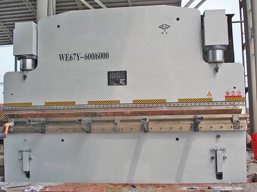 China WE67Y-600T/6000 Pressbrake