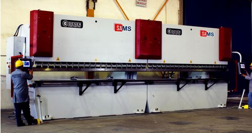 Sams Dener 2 x Puma XL 6050mm x 320 ton CNC Hydraulic Press Brake in Tandem