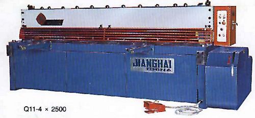 China 3x2500mm Mechanical Guillotine Shear