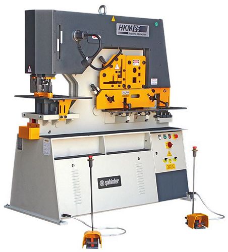 Sahinler HKM-85 Hydraulic Steel Worker 