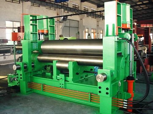 China TXW11S-50x3000 Three Roller Plate Bending Machine