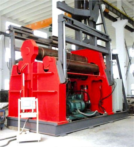 China TXW12-90x3000 Four Roller Plate Bending Machine
