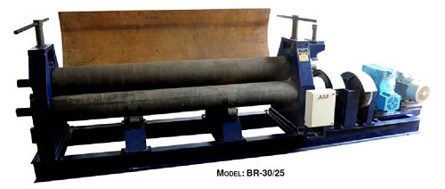 Manek BR-20/12 Heavy Duty Motorized Pyramid Type Bending Rolls