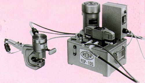 Rider FTP-721 Puncher & FEP-1DS Hydraulic Pump