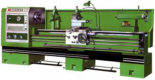 China CS6266B x 3000mm Gap Bed Lathe