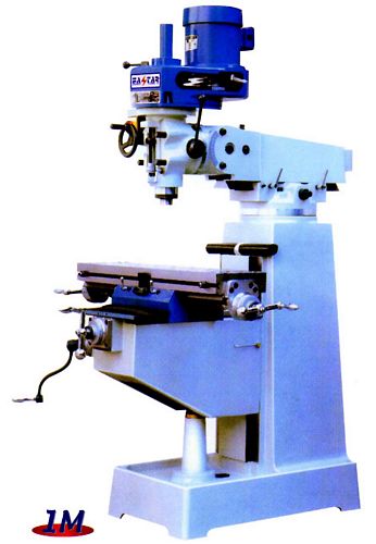 Taiwan 1M Vertical Turret Milling Machine