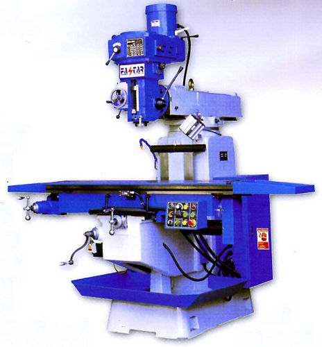 Taiwan 7VM Heavy Duty Turret Milling Machine