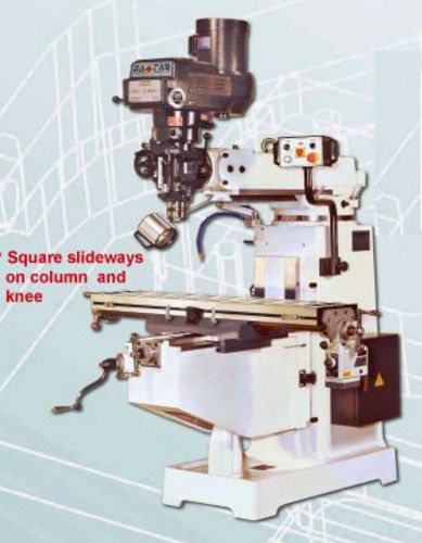 Taiwan 4KVA Vertical Turret Milling Machine