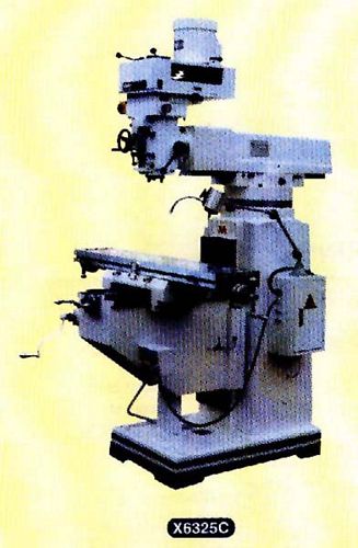 Taiwan X6325C - 10"x50" Turret Miller